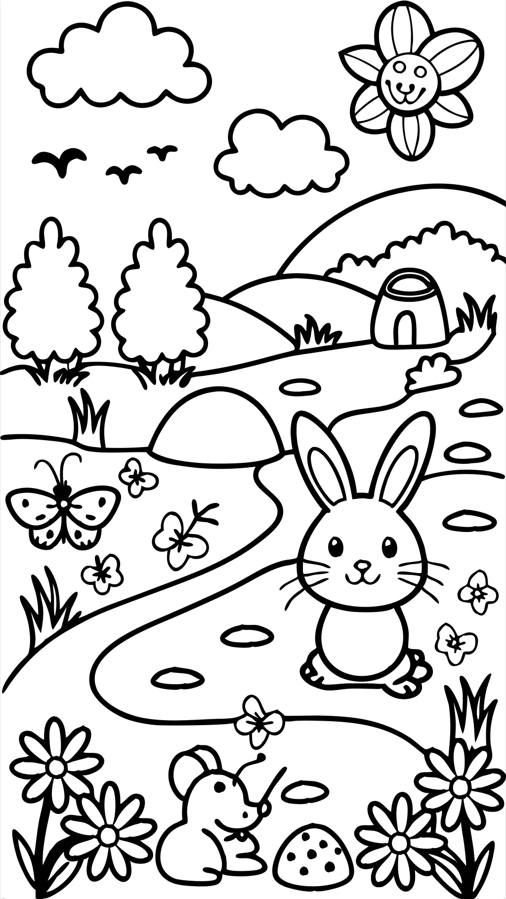 coloriages printemps imprimables